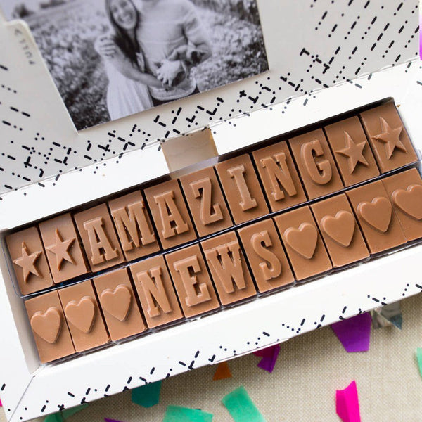Chocolate Congratulations - Gifts > Congratulations > Chocolate > Personalised Chocolate > Chocolate Card Morse Toad