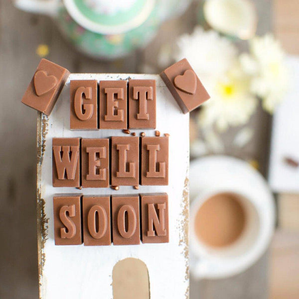Hospital Gift - Gifts > Get Well Soon > Chocolate > Personalised Chocolate > Chocolate Card Morse Toad