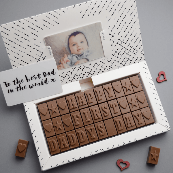 Chocolate Gift For New Dad - Gifts > New Dad > Chocolate > Personalised Chocolate > Chocolate Card Morse Toad