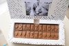 Chocolate Engagement Card - Gifts > Engagement > Chocolate > Personalised Chocolate > Chocolate Card Morse Toad
