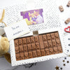 Chocolate New Baby Gift - Gifts > New Baby > Chocolate > Personalised Chocolate > Chocolate Card Morse Toad