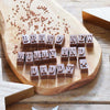 Chocolate New Baby Gift - Gifts > New Baby > Chocolate > Personalised Chocolate > Chocolate Card Morse Toad