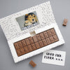 Chocolate Good Luck Card - Gifts > Good Luck > Chocolate > Personalised Chocolate > Chocolate Card Morse Toad