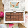 Chocolate Christmas Cards - Gifts > Christmas > Chocolate > Personalised Chocolate > Chocolate Card Morse Toad