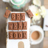 Chocolate Get Well Soon Gift - Gifts > Get Well Soon > Chocolate > Personalised Chocolate > Chocolate Card Morse Toad