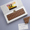Chocolate 70th Birthday Gift - Gifts > 70th Birthday > Chocolate > Personalised Chocolate > Birthday > Chocolate Card Morse Toad