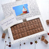 Chocolate 60th Birthday Gift - Gifts > 60th Birthday > Chocolate > Personalised Chocolate > Birthday > Chocolate Card Morse Toad