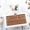 Chocolate Christmas Cards - Gifts > Christmas > Chocolate > Personalised Chocolate > Chocolate Card Morse Toad