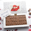 Chocolate Gift For Couples - Gifts > For Couples > Chocolate > Personalised Chocolate > Chocolate Card Morse Toad