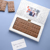I Love You To The Moon And Back - Gifts > Romantic > Chocolate > Personalised Chocolate > Chocolate Card Morse Toad