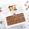 Festive Chocolate Christmas Card - Gifts > Christmas > Chocolate > Personalised Chocolate > Chocolate Card Morse Toad