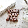 Chocolate Save The Date - Gifts > Save The Date > Chocolate > Personalised Chocolate > Chocolate Card Morse Toad