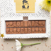 Chocolate Cards Of Appreciation - Gifts > Thank You > Chocolate > Personalised Chocolate > Chocolate Card Morse Toad