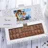 Chocolate Good Luck Card - Gifts > Good Luck > Chocolate > Personalised Chocolate > Chocolate Card Morse Toad