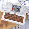 Chocolate New Home Card - Gifts > New Home > Chocolate > Personalised Chocolate > Chocolate Card Morse Toad