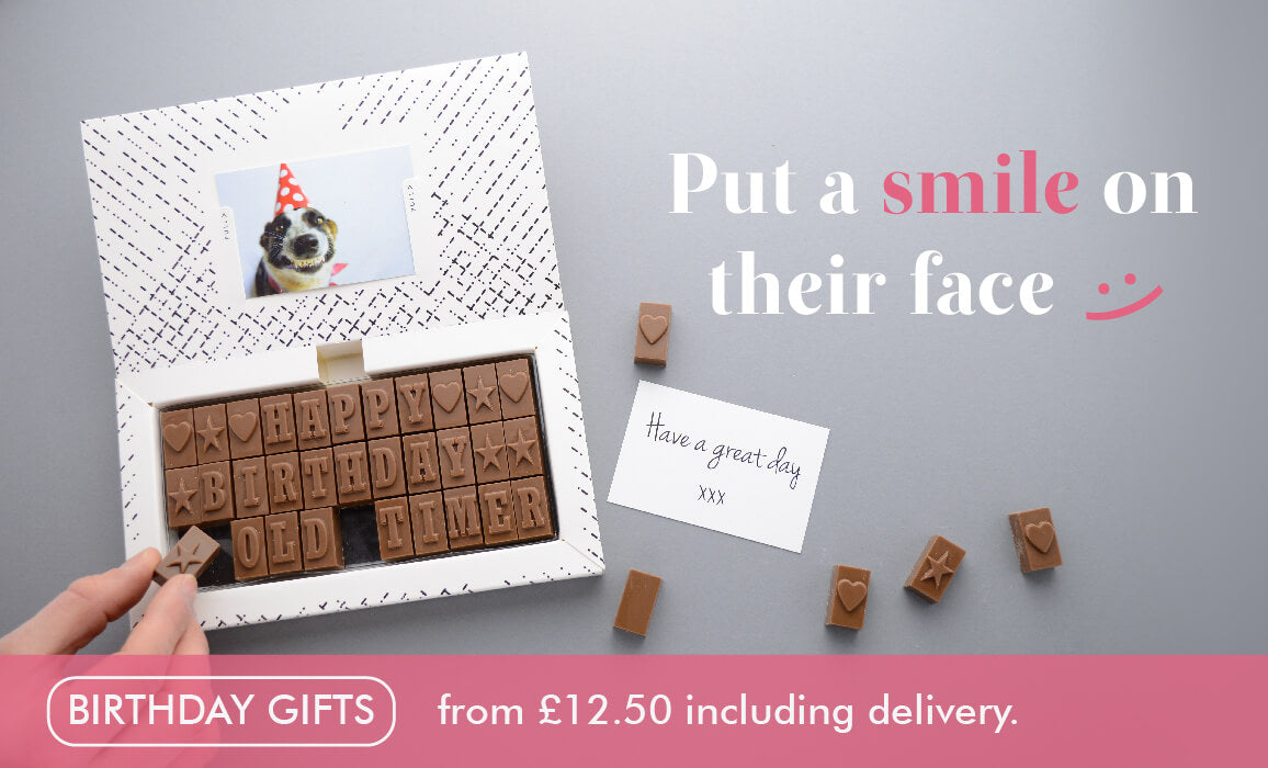 personalised chocolate for birthday